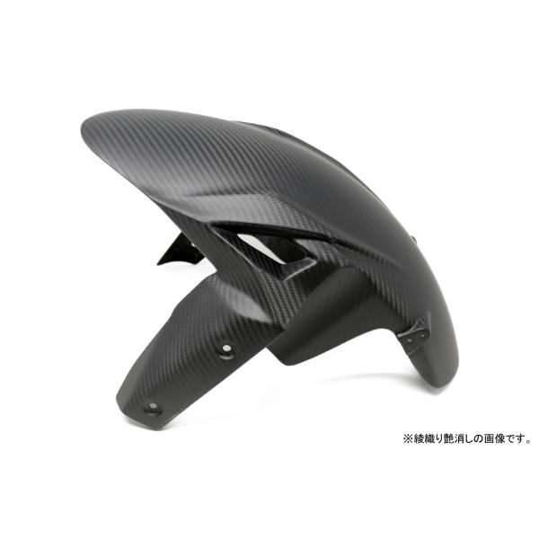 KAWASAKI ZX-6R 2019- フロントフェンダー ドライカーボン  SPEEDRA スピ...