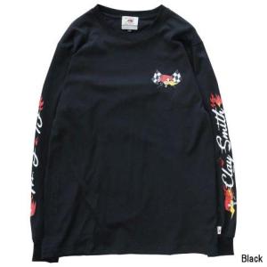 オリオンエース CLAY SMITH Rizzo ロングスリーブ Tシャツ Mサイズ BK CSY-1733-bk-m｜moto-occ