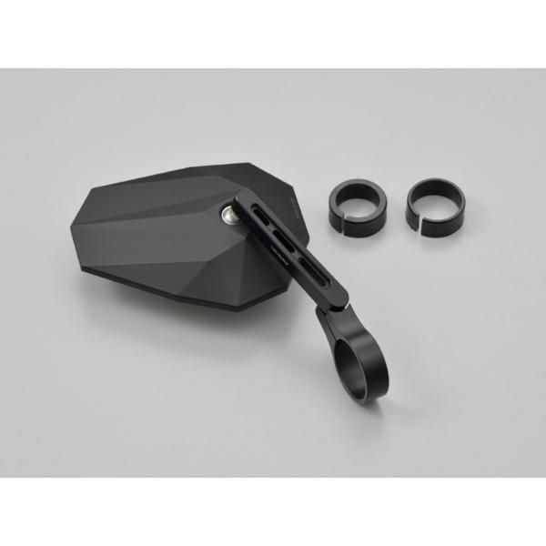 要納期確認 DAYTONA デイトナ HIGHSIDER バーエンドミラー ステルス X5 マットブ...