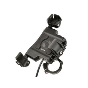 在庫有り 当日発送 デイトナ スマホホルダー ＋e(プラスイー) ワイヤレス充電 Qi規格対応 最大...