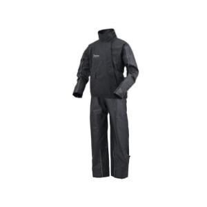 在庫有り DAYTONA デイトナ DR-001 ハイパフォーマンスレインウエア 上下セット ブラッ...