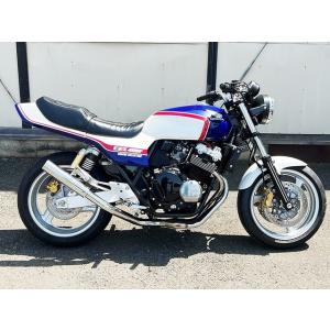 CB400SF/SB 用フルエキゾースト 【TYPE-X】 Racing Muffler ドレミコレ...