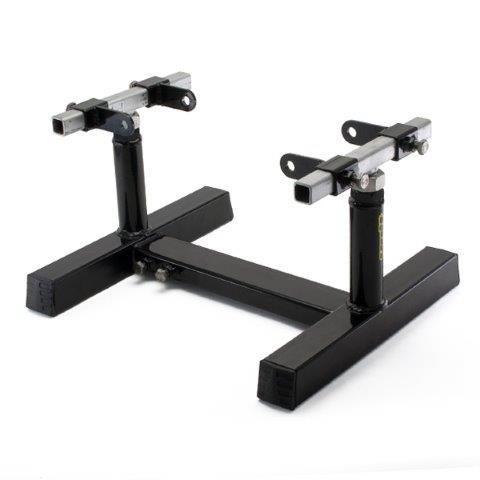 ユニット UNIT エンジンスタンド タイプA シングル用 315mmx353mmx205mm 黒 ...