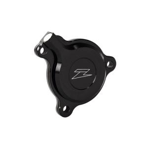在庫有り ZETA ジータ オイルフィルターカバー BLACK セロー'07-,トリッカー'04-,...