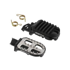 在庫有り ZETA ジータ Advフットペグ BLK SEROW250'04- ZE93-0150