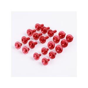 在庫有り ZETA ジータ アルミボルトセット ガイソウヨウ RED RMZ250 10-18 45...