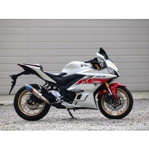 YAMAHA YZF-R3  S.O.Vショートチタンオーバル焼き色タイプ   WR’S ダブルアー...