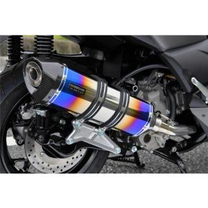 X-MAX250(2BK-SG42J) マフラー BEAMS ビームス GT-CORSA ヒートチタ...