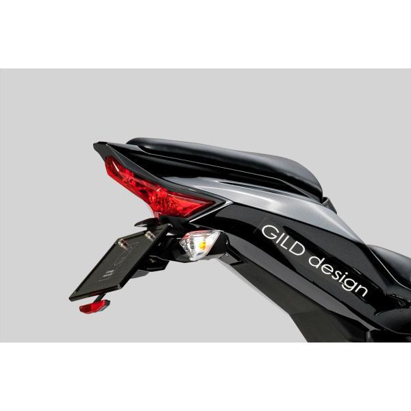 ZX-25R(20-)/ZX-25R SE(20-) ビレットライセンスホルダー ガンメタ Kawa...