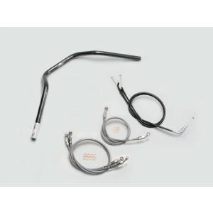 HARRICANE ハリケーン POLICE 3型 ハンドルSET ZRX1200 DAEG ブラッ...