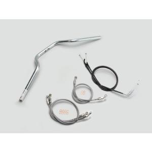 HARRICANE ハリケーン ヨーロピアン3型 ハンドルSET ZRX1200 DAEG クローム...