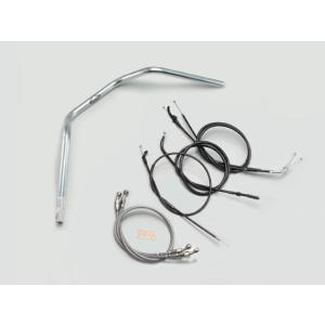 HARRICANE ハリケーン 150アップ2型 ハンドルSET ZRX400/II クロームメッキ...