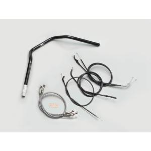 HARRICANE ハリケーン ナロー3型 ハンドルSET ZRX400/II ブラック H708-...