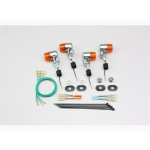 在庫有り HURRICANE ハリケーン ミニウインカーkit W800 オレンジレンズ HA572...
