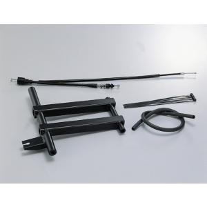 HARRICANE ハリケーン ロングホイールベースkit ライブDio/ZX/SR/S/J ブラッ...