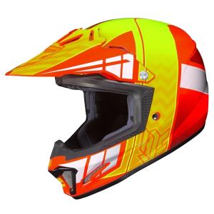 HJC エイチジェイシー ヘルメット HJH099 オフロード ヘルメット CL-XYII CROSS UP クロスアップ オレンジ Mサイズ