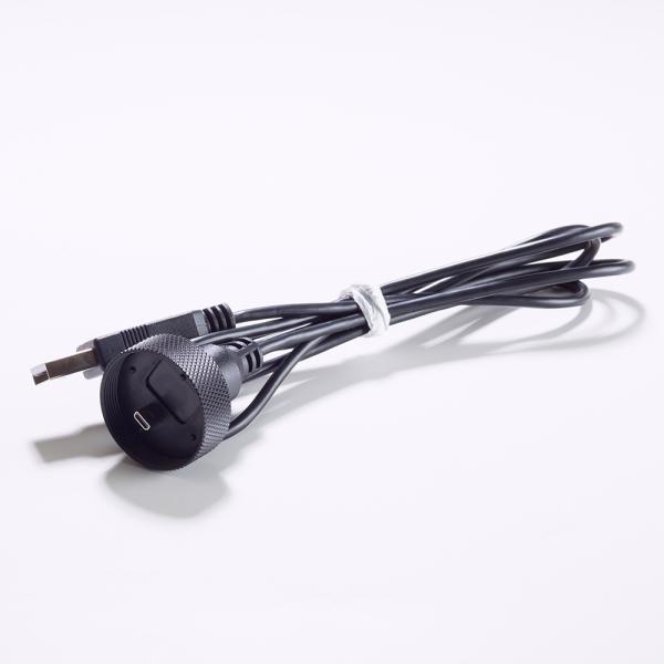 ドライブレコーダー アクションカメラ XTC290専用 常時録画用防水USB充電ケーブル MIDLA...