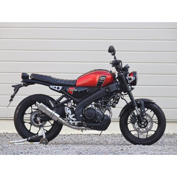 WR'S ダブルアールズ YAMAHA ヤマハ XSR125('23-) ショートオーバル フルエキ...