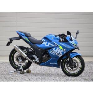 ジクサーSF250 ラウンド/ステンレスサイレンサー フルエキゾースト WR’S ダブルアールズ L...