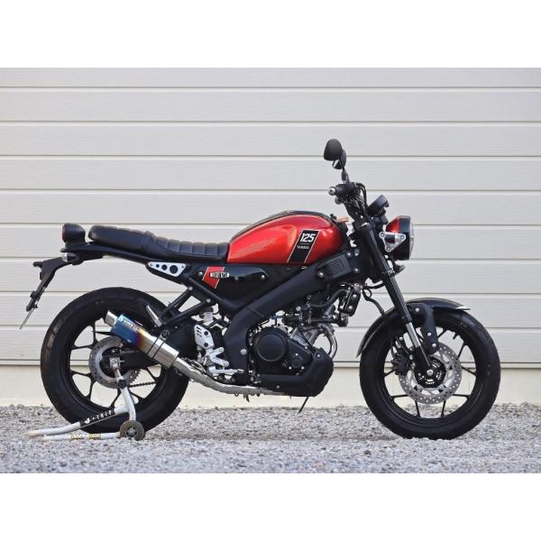 WR'S ダブルアールズ YAMAHA ヤマハ XSR125('23-) ショートオーバル フルエキ...
