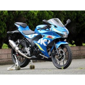 GSX-R125/GSX-R150 ST-OVAL　ソリッドタイプ フルエキゾースト  WR’S ダ...