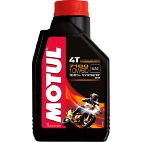 MOTUL モチュール 国内正規品 SAE粘度 : 10W-60 1L缶 7100 4T ２輪エンジ...