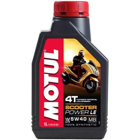 MOTUL モチュール 国内正規品 SAE粘度 : 5W-40 1L缶 スクーター パワー エル・イ...