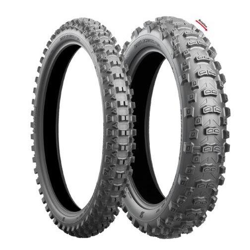 BRIDGESTONE ブリジストン E50 F 90/90-21 54P W バトルクロス バイク...