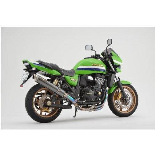 ノジマエンジニアリング GTS DLCチタンフルエキゾースト 4-1SC ZRX1200DAEG 0...