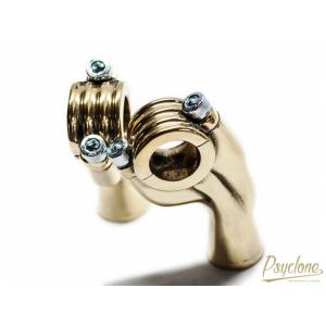 Motor Rock モーターロック Psyclone ブラス鋳造プルバックライザー 1インチハンド...