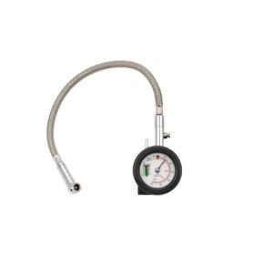 コンパクトエアインフレーターゲージ　タイヤ溝測定ゲージ付　ロングタイプ 120psi/800kpa対...