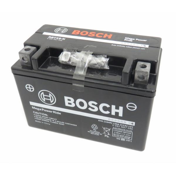 BOSCH ボッシュ バイク 二輪バッテリー液入り RBTX9-N