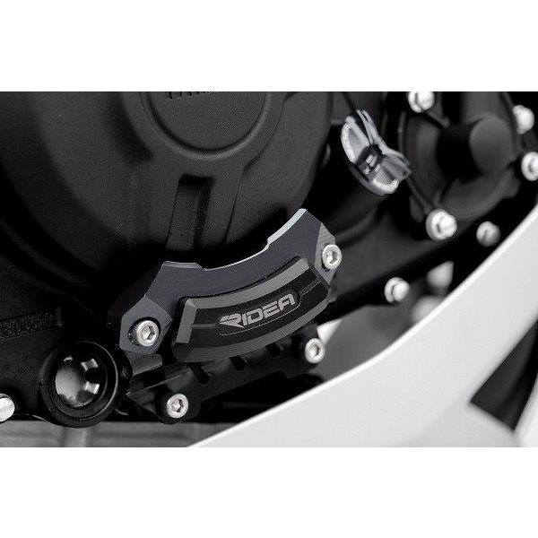 RIDEA リデア エンジンプロテクター 右側 CP-Y05-R-BK(カラー:ブラック)   YA...