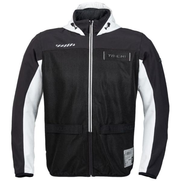 RS TAICHI RSタイチ RSJ334 エアーフリップパーカー ブラック/ホワイト WSサイズ...