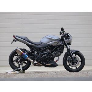 美品！WR'Sリアエグゾースト　SV650/SV650X用 WR'S ダブルアールズ SS-OVAL 焼き色タイプ スリップオン JMCA