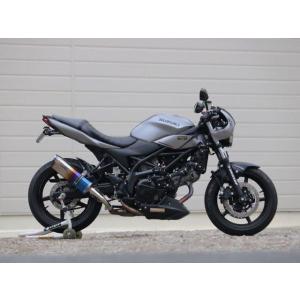 WR’S ダブルアールズ SS-OVAL 焼き色タイプ スリップオン SV650ABS/SV650X SB3650JM｜moto-occ