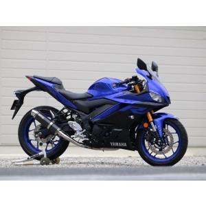 YZF-R25  ラウンド/カーボンサイレンサー フルエキゾースト  WR’S ダブルアールズ SC2255JM｜moto-occ