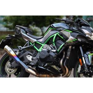 Sptadao SP忠男 KAWASAKI Z H2 POWER BOX メガホン チタンブルー マ...