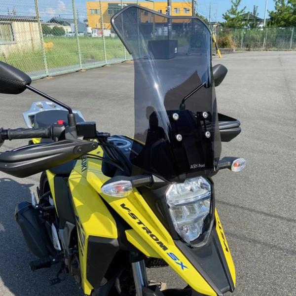 Vストローム250SX(23-25)用 スモークスクリーン＿アクリポイント