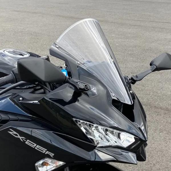 ZX-25R(ZX250E)用 クリアスクリーン＿アクリポイント