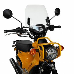 クロスカブ110/CC110(JA45)用 ミドルスクリーン(クリア)＿アサヒ/AF-ASAHI｜moto-ship