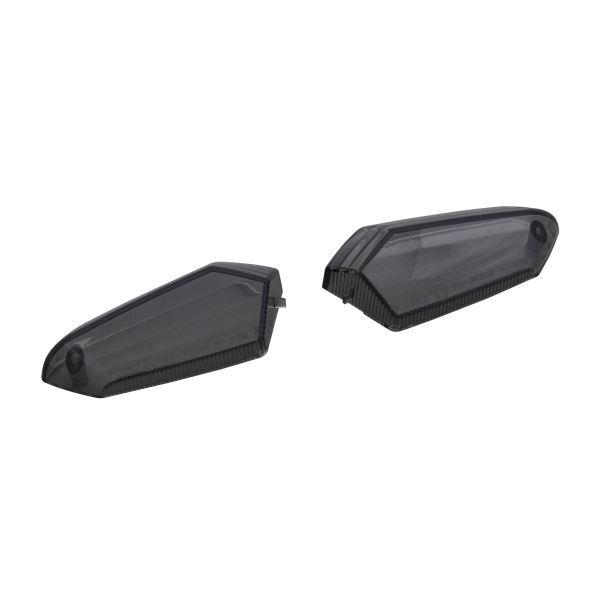 ZX-6R-ABS(2013-2015/リア) 用 ウインカーレンズユニット(純正交換タイプ) スモ...