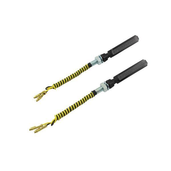 汎用 LEDシーケンシャルウインカーフェザータイプ スモーク ｜ポッシュフェイス/POSH