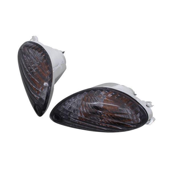 GSX1300R隼(2008-2015) 用 スモークウインカーレンズSET(リア) スモーク｜ポッ...