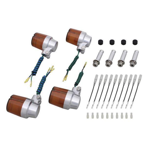 ゼファー400/ZEPHYR-χ(-2000) 用 スーパーバイクタイプ ウインカーKIT バフボデ...