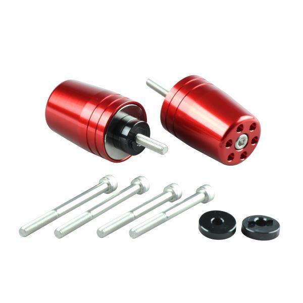 ハンターカブ125/CT125(2020) 用 ウルトラヘビーバーエンドキャップ M6タイプ レッド...