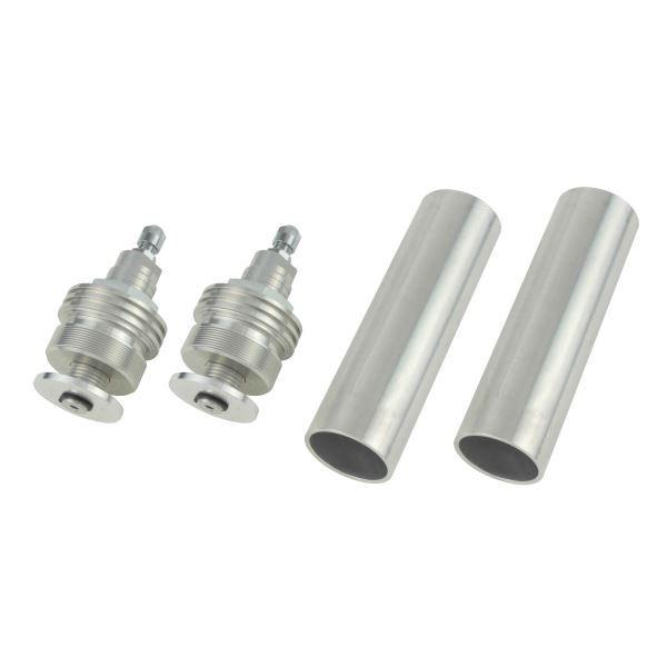 GPZ900R(A12-A16) 用 イニシャルアジャスターT1(エアバルブ付) シルバーボディ/シ...