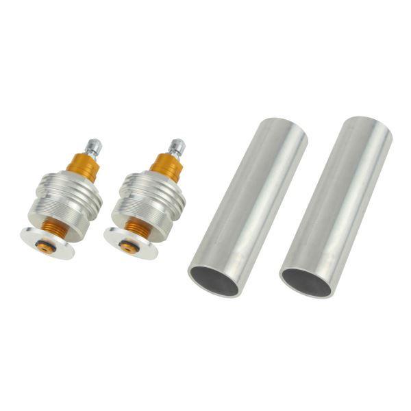 GPZ900R(A12-A16) 用 イニシャルアジャスターT1(エアバルブ付) シルバーボディ/ゴ...