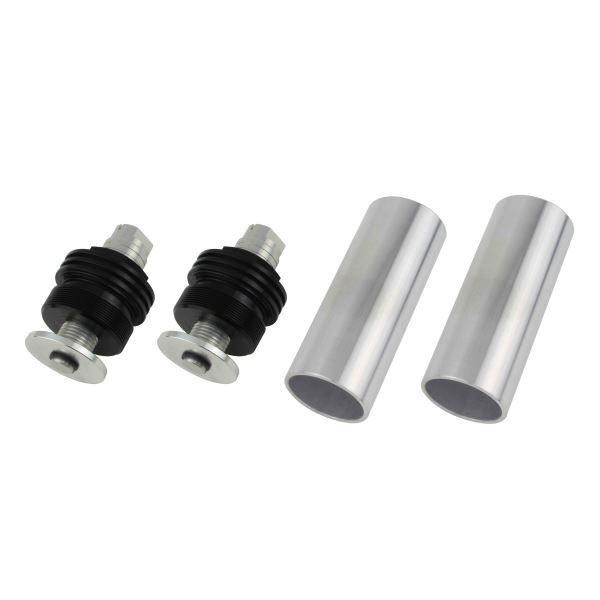 GPZ900R(A7-A11) 用 イニシャルアジャスターT2(エアバルブ無) ブラックボディ/シル...