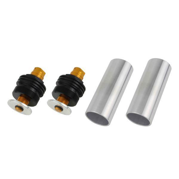 GPZ900R(A7-A11) 用 イニシャルアジャスターT2(エアバルブ無) ブラックボディ/ゴー...